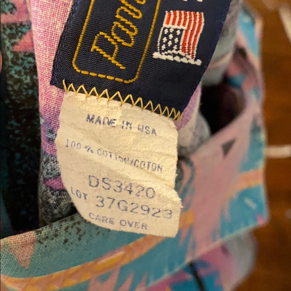 Vintage Panhandle Slim Southwestern Shirt - Picture 6 of 11